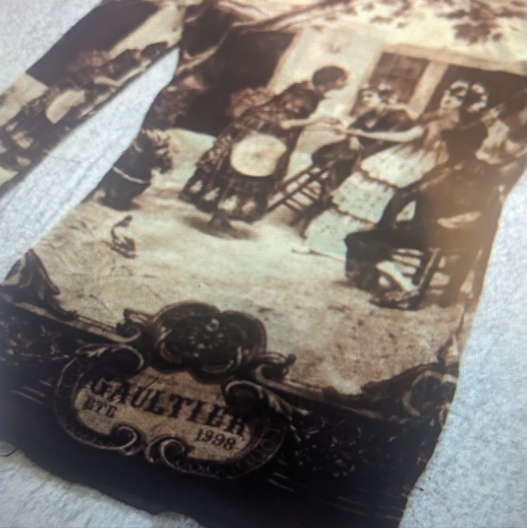 JEAN PAUL GAULTIER-FUZZI *RARE* Top-S - Picture 8 of 9